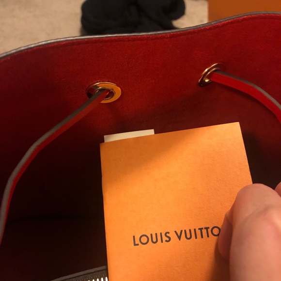 AUTHENTIC Louis Vuitton Neonoe in Red - Picture 3 of 5